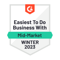Easiest to Do Business With For Mid Market Summer 2022